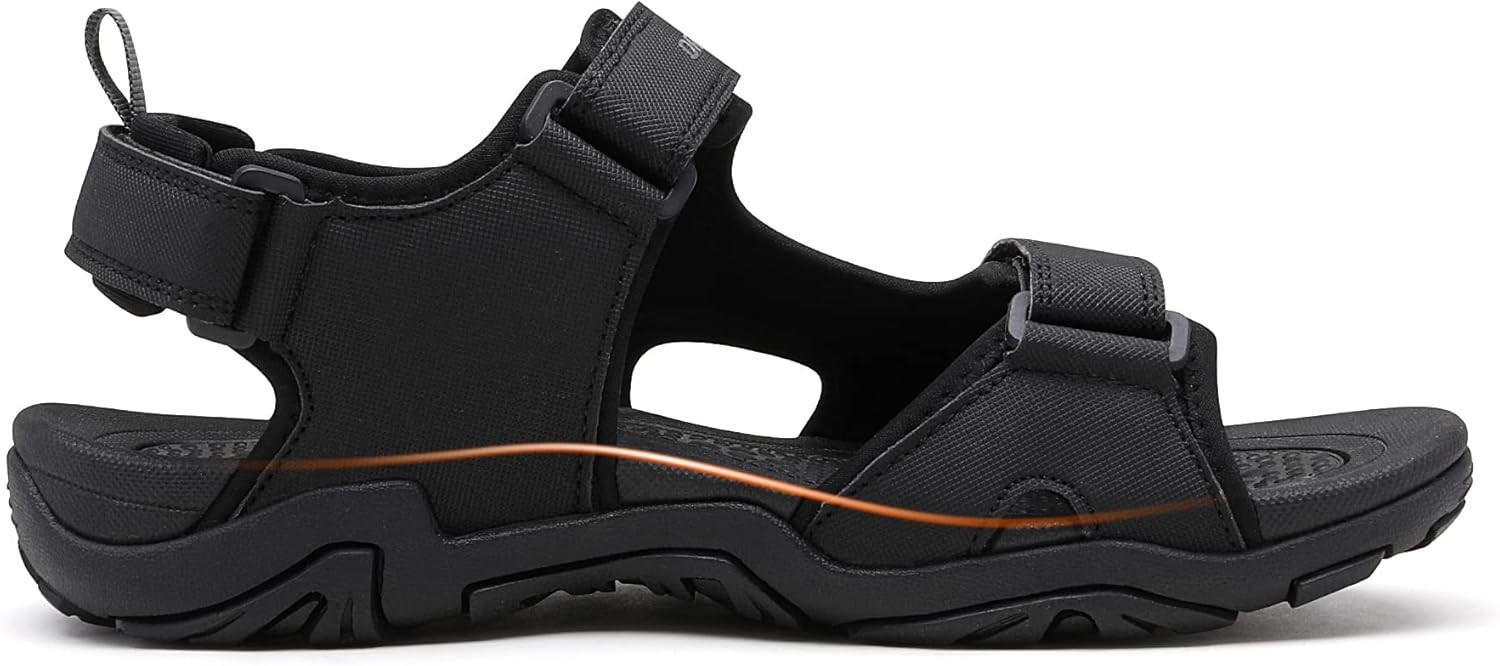Detalle de DREAM PAIRS Men's Hiking Water Sandals with Arch Support