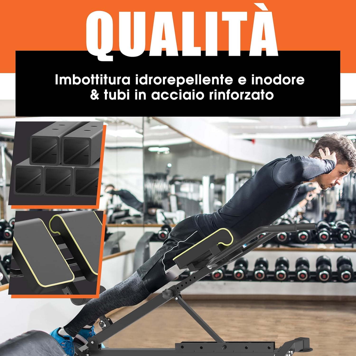 Thumbnail 6 de DH FitLife Panca Romana Multifunzione 5 in 1 150 kg