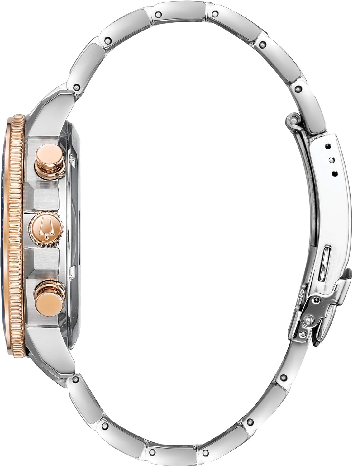 Detalle de Bulova Men's Marine Star Series C Two-Tone Stainless Steel 6-Hand Chronograph Watch