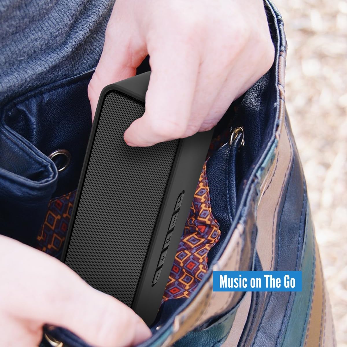 Thumbnail 4 de Kolaura Portable Wireless Speaker (2‑Pack) | Bluetooth 5.0, 12h Playtime, 1500mAh, FM Radio