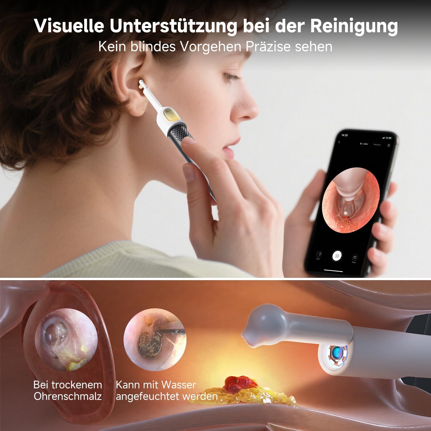 Thumbnail 2 de BEBIRD R1 Ultra Ohrenschmalz-Entferner Otoskop für Zuhause