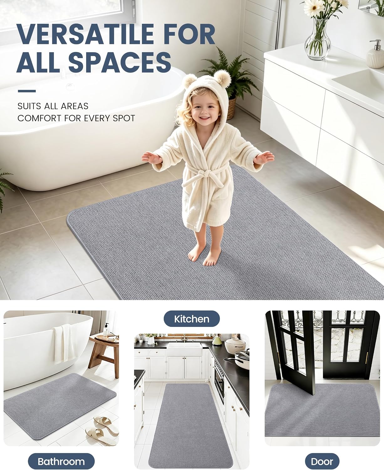 Thumbnail 6 de Smiry Bath Mat, 59x24