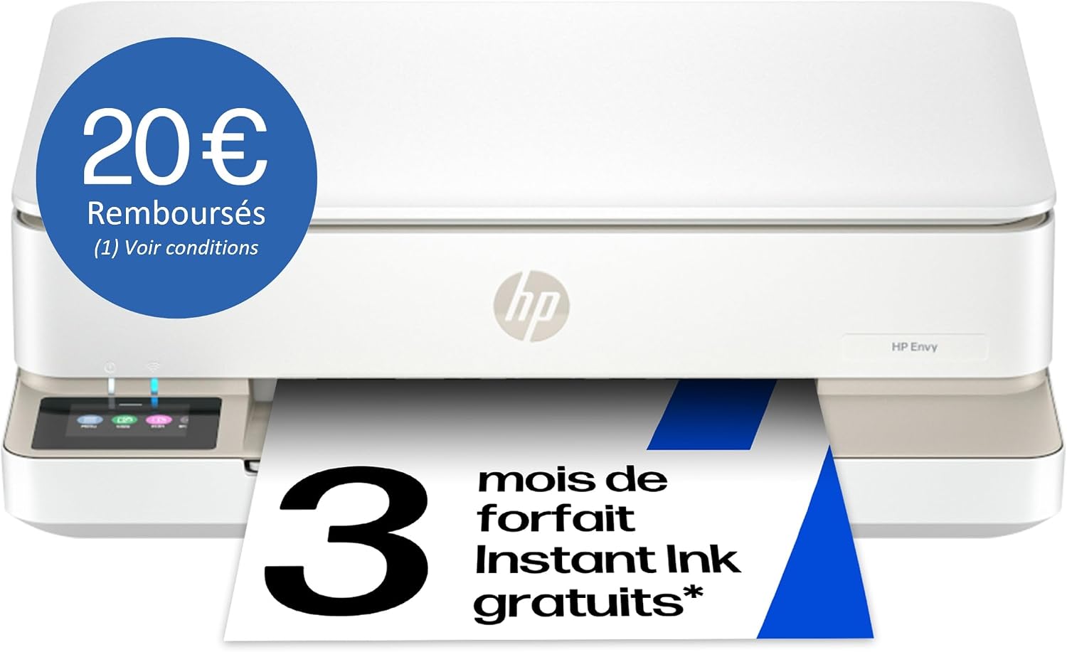 Detalle de HP Envy 6120e — Imprimante Multifonction à jet d'encre, Wi‑Fi et Impression Recto Verso Automatique