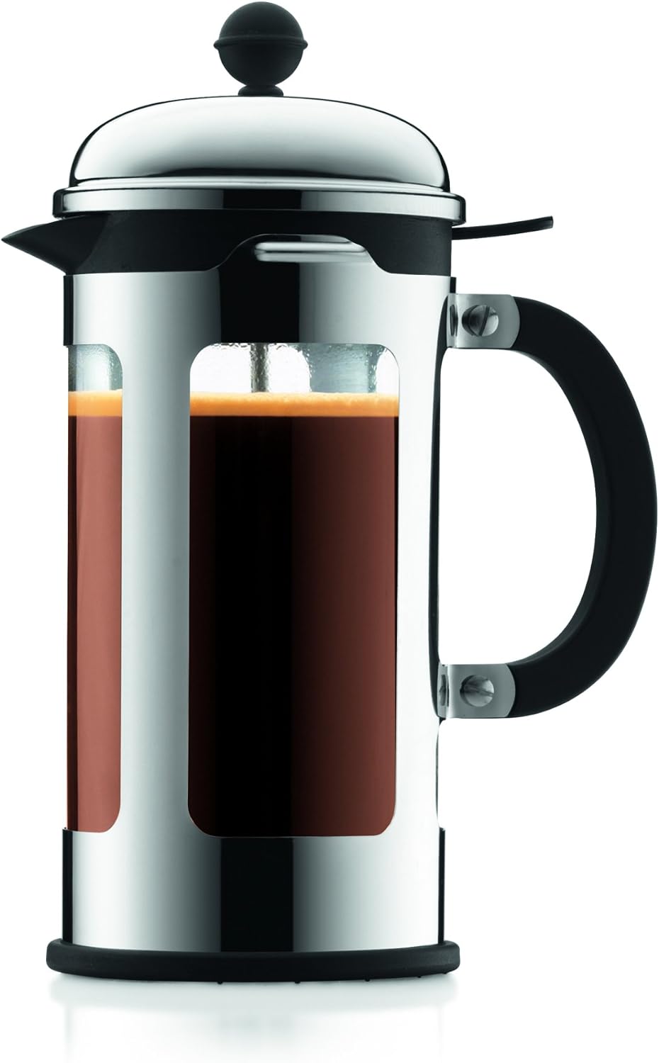 Detalle 1 de Bodum CHAMBORD – prasa francuska 0,5 l ze szklaną karafką i stalową ramą