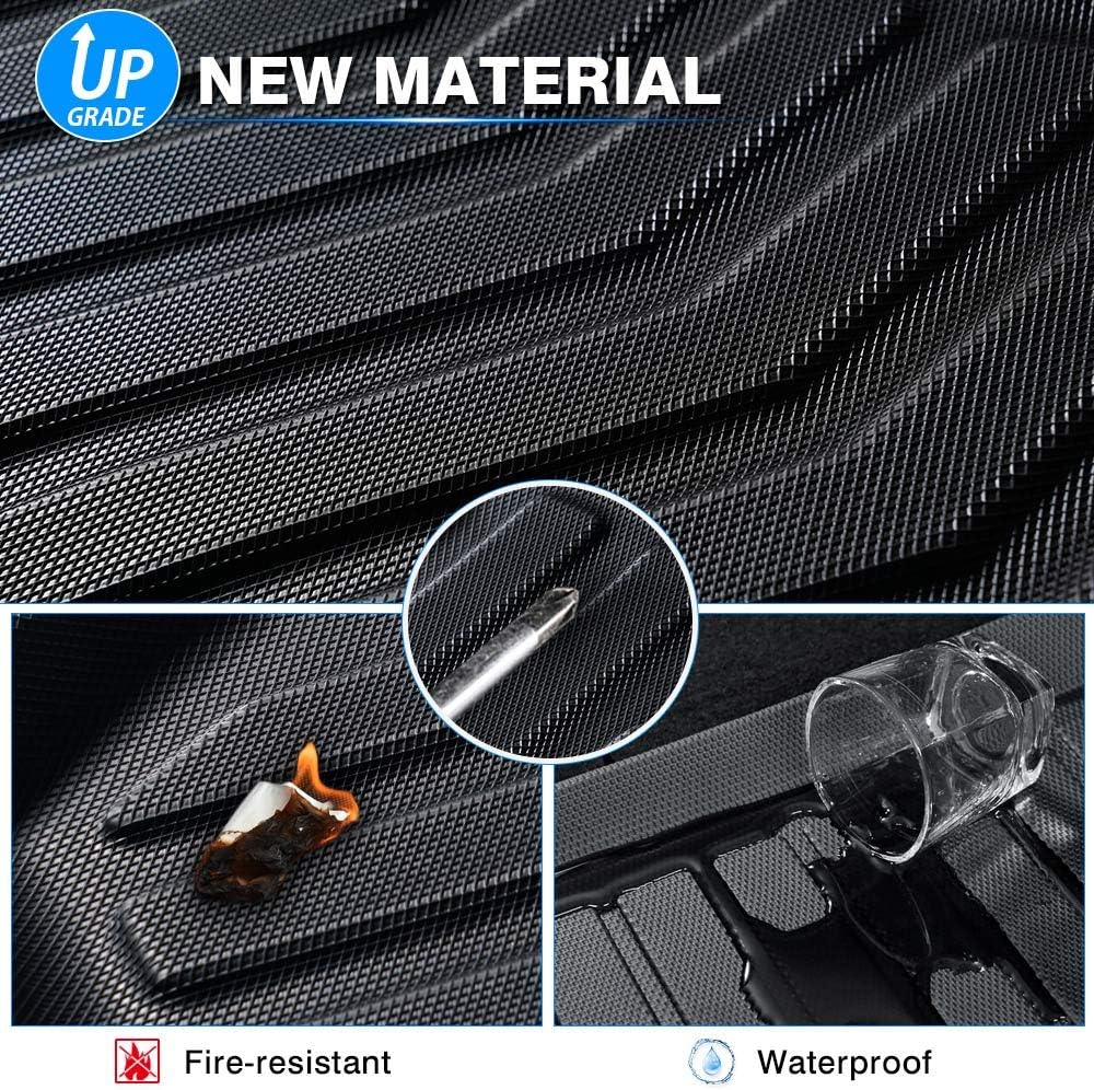 Thumbnail 4 de KUST Custom Fit Floor Mats for 2020-2025 Nissan Sentra (Not for 2026) — All Weather, Edge-to-Edge TPE Mats