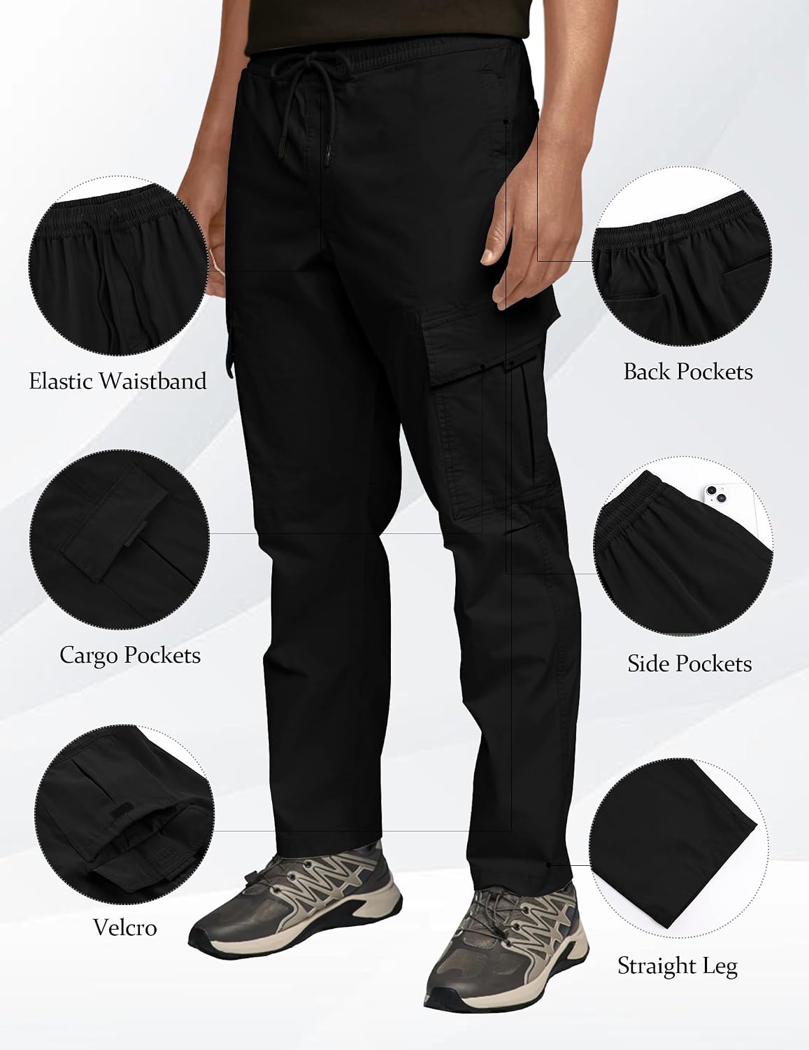 Thumbnail 4 de CTU Mens Cargo Work Trousers M-4XL