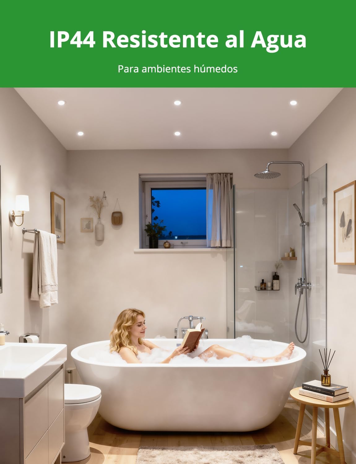 Thumbnail 2 de HOMEOW Downlight 5W Techo Empotrable Pack 10