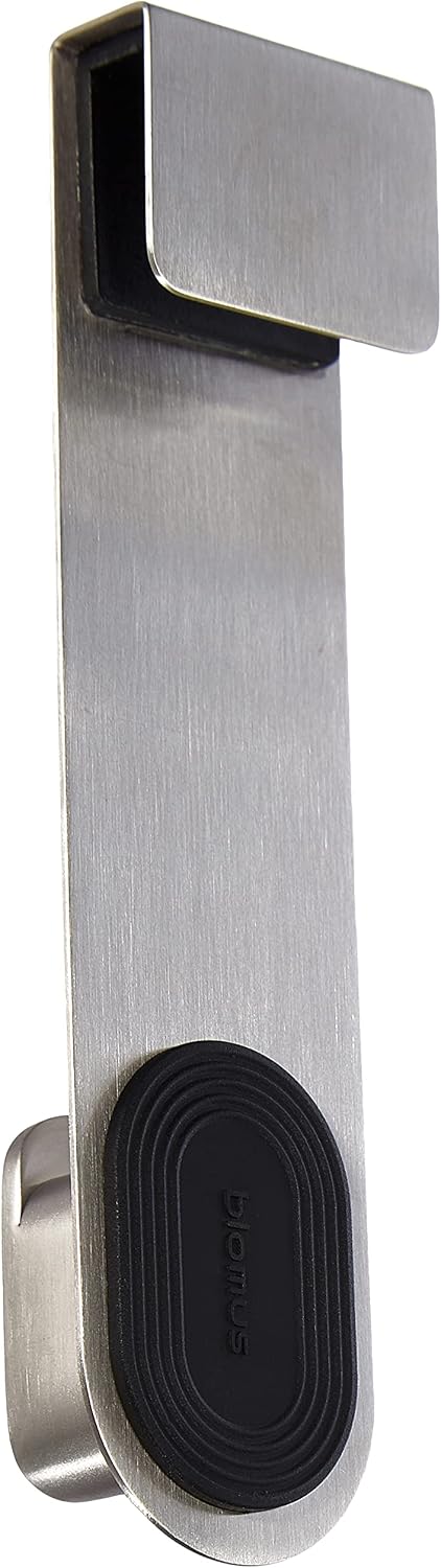 Detalle 2 de blomus Areo 68905 – wieszak na szklany panel prysznicowy, stal nierdzewna