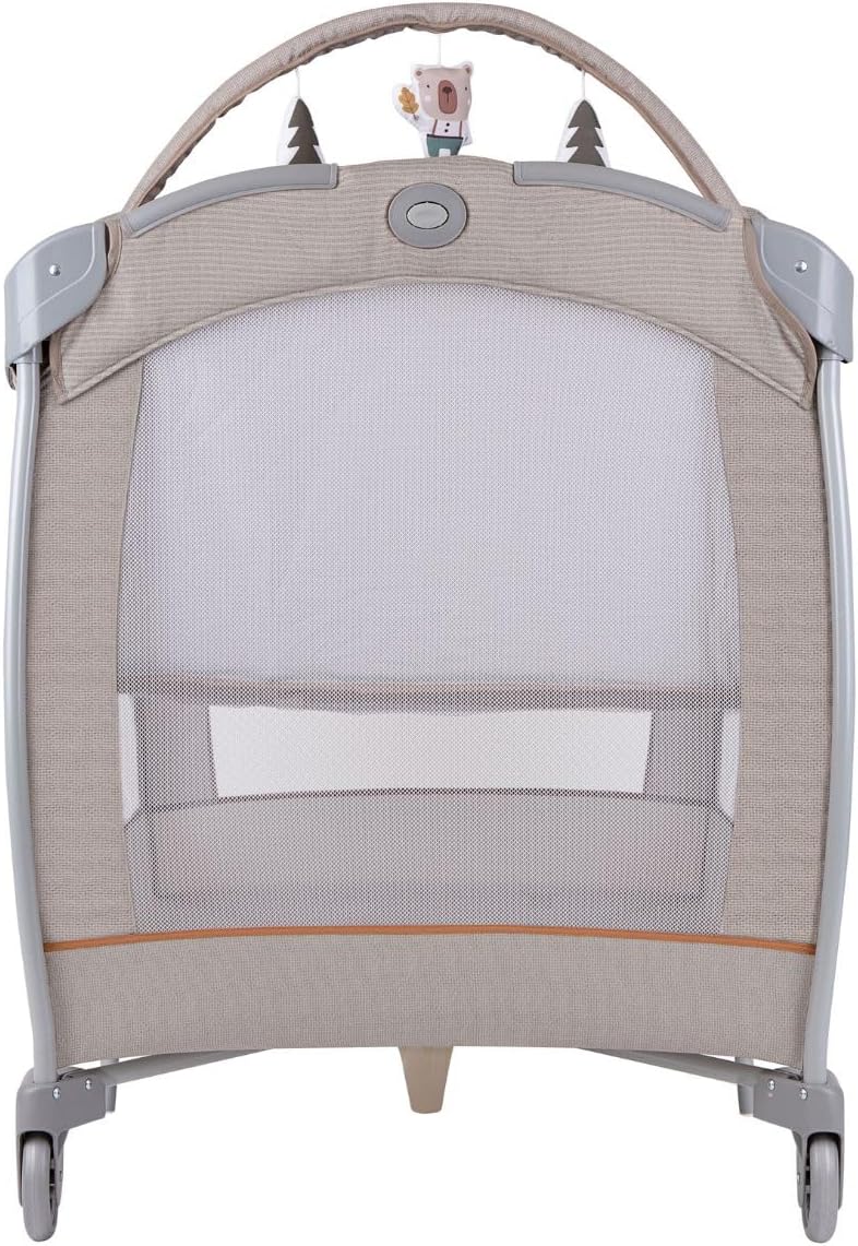 Thumbnail 6 de Graco Contour Electra Lightweight Travel Bed with Music, Vibration and Foldable Design