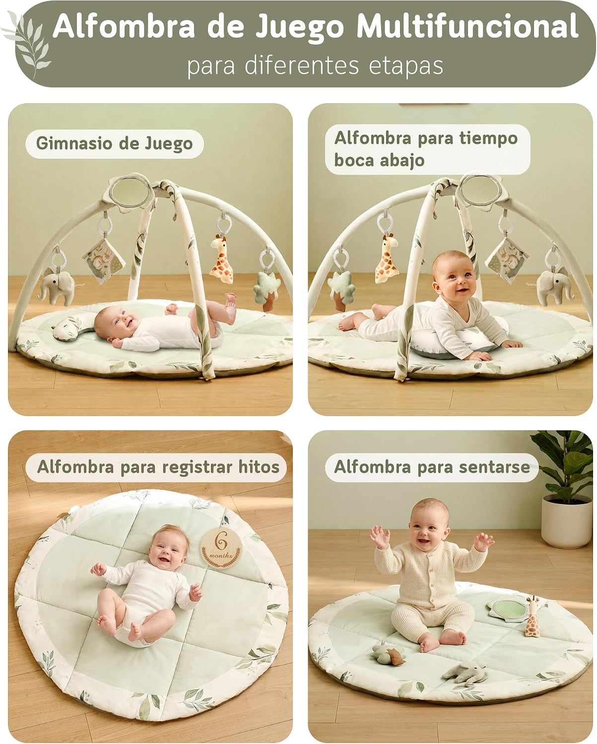 Detalle 2 de Fortella Gimnasio para Bebé 97x97 cm