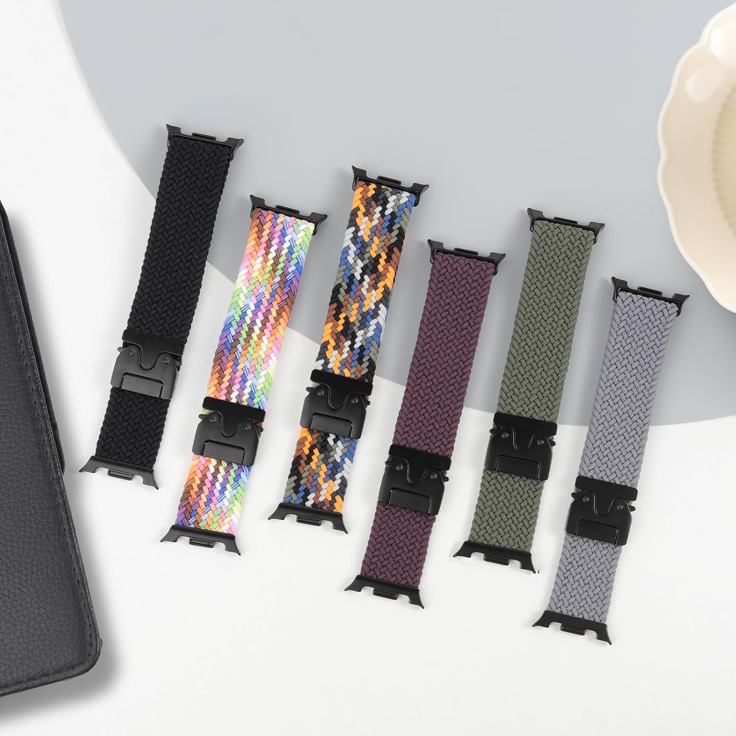 Thumbnail 4 de SOLOLUP Braided Straps for Samsung Galaxy Watch 8/8 Classic – Nylon Stretch Band