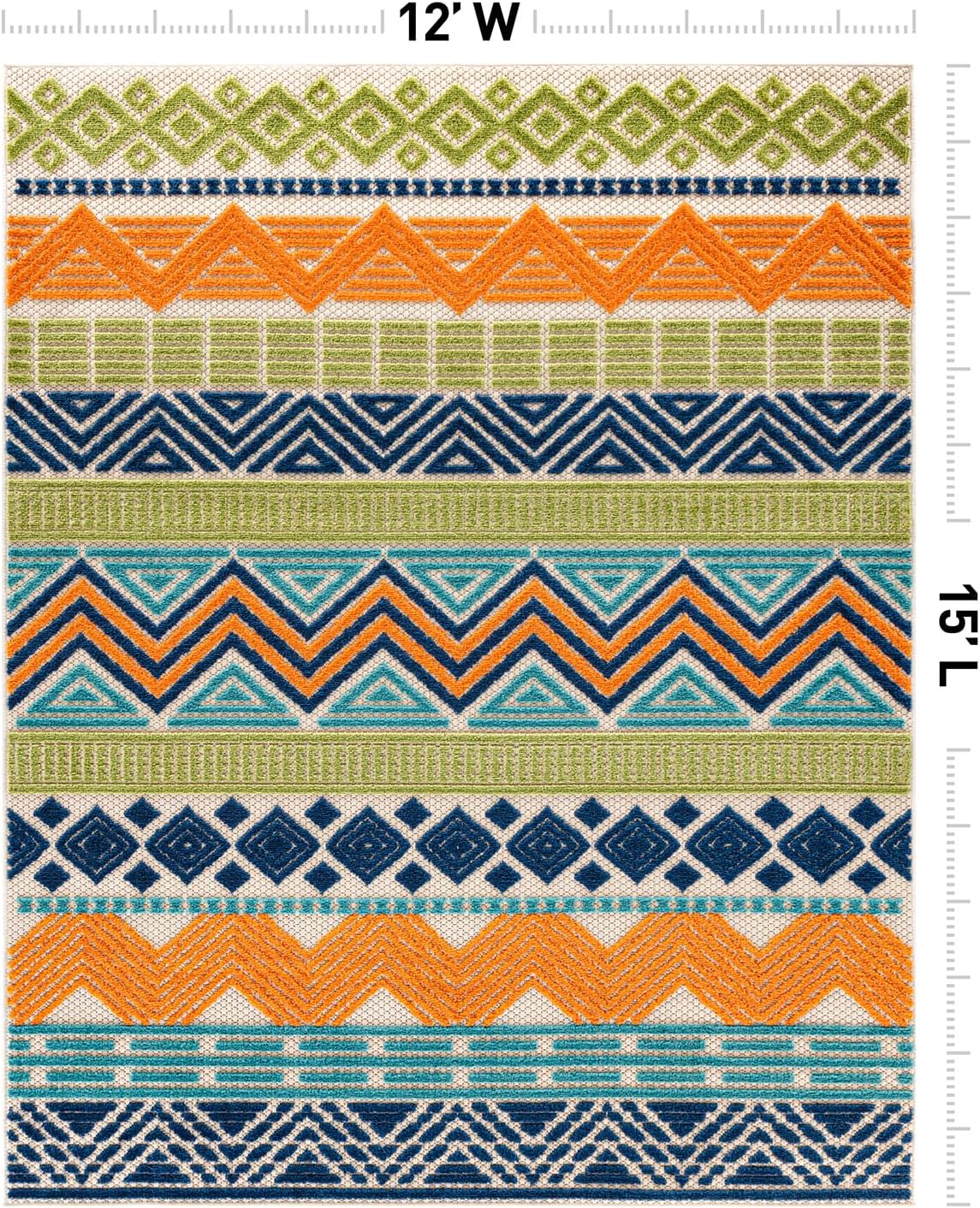 Thumbnail 1 de Rugshop Indoor/Outdoor Area Rug 12' x 15