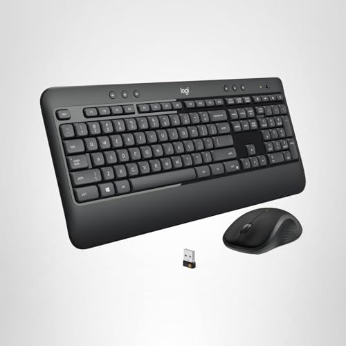 Thumbnail 11 de Logitech MK540 Full Size Advanced Wireless Keyboard and Mouse Combo