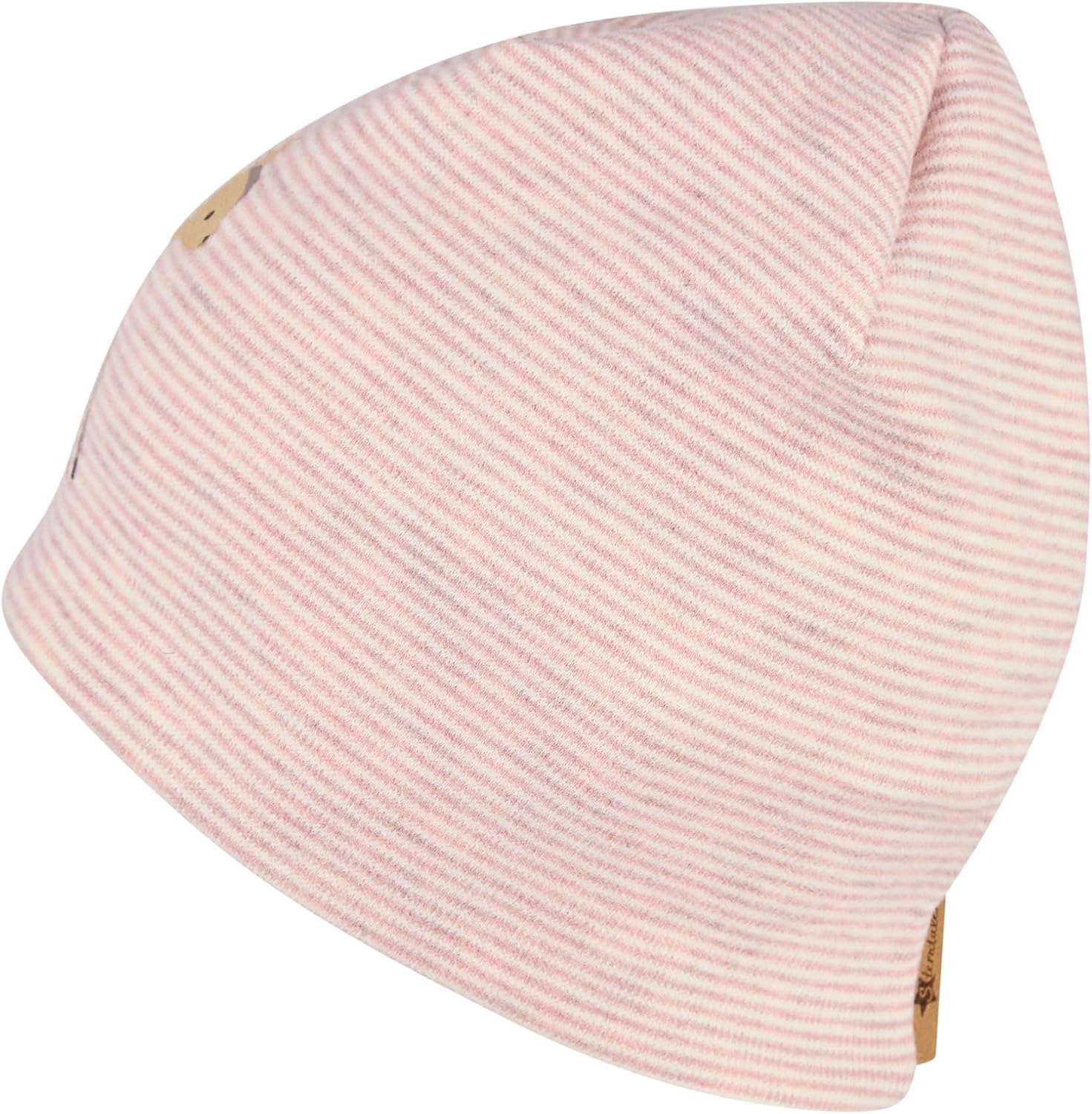 Thumbnail 5 de Sterntaler Beanie Rehkitz Bonnet Fille — Bonnet pour fille en coton mélangé avec rayures chiné et imprimé faon