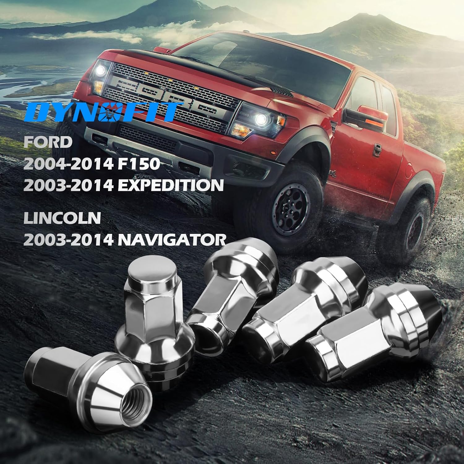 Detalle 2 de Dynofit 14x2 OEM Lug Nuts 14mm-2.0 🔩