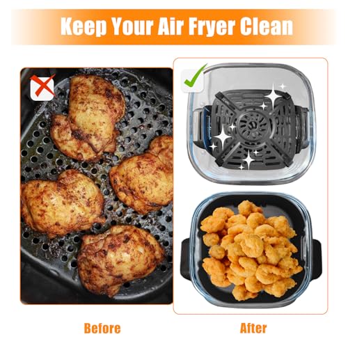 Detalle de Lot de 2 moules silicone pour Ninja Crispi Air Fryer
