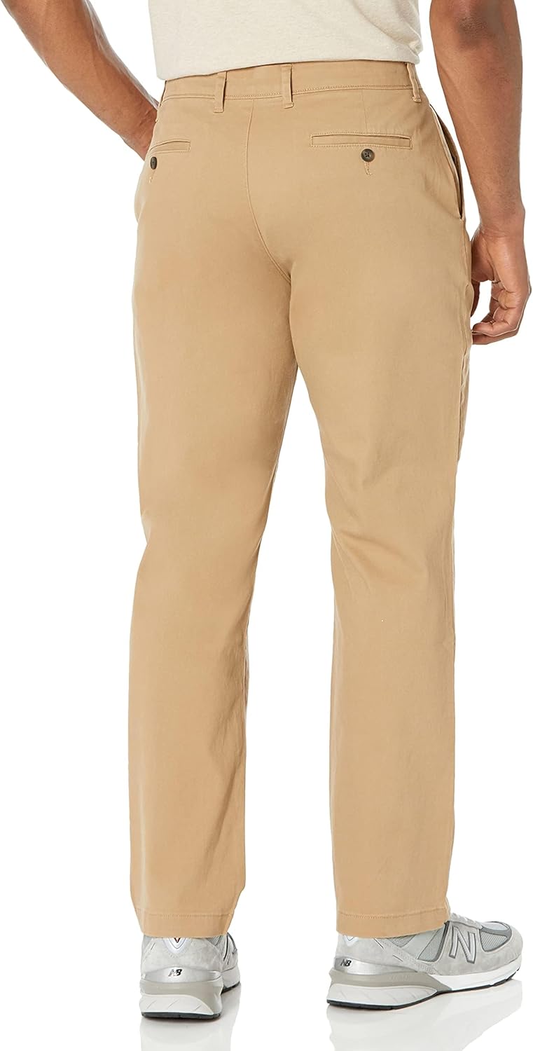 Thumbnail 1 de Amazon Essentials Men’s Classic-Fit Casual Stretch Chino Trousers (Khaki)