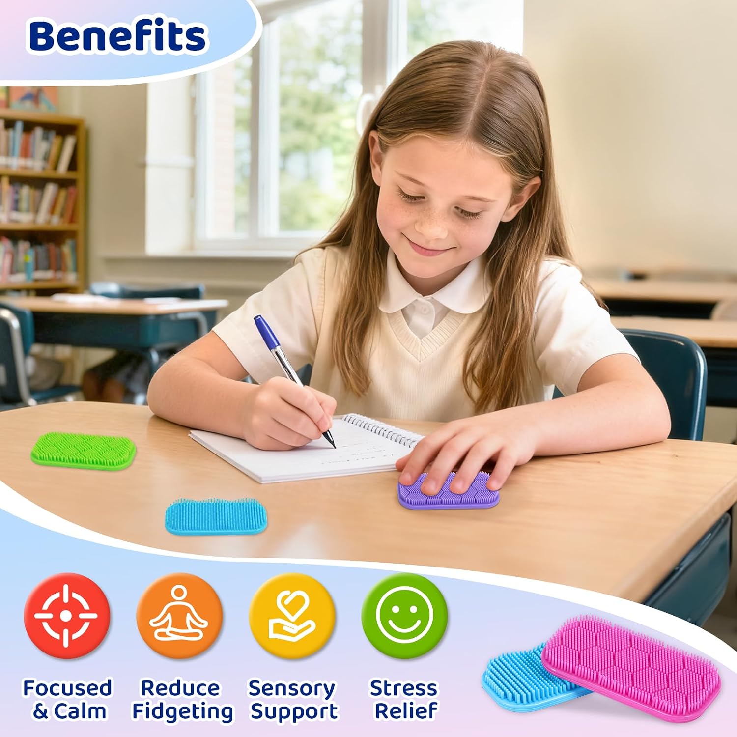 Detalle de Sensory Stickers, Silicone