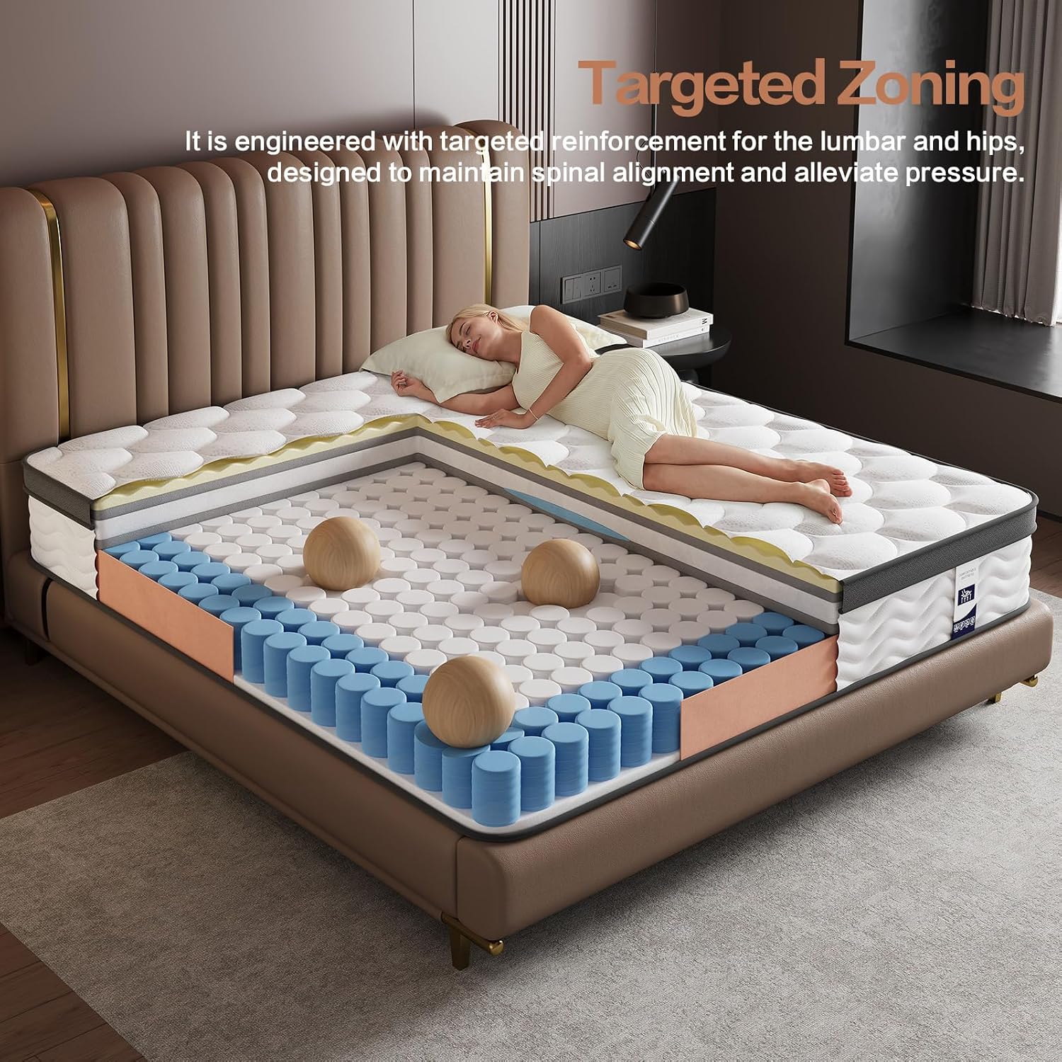 Thumbnail 6 de ERORVX 7 Zone Double Mattress