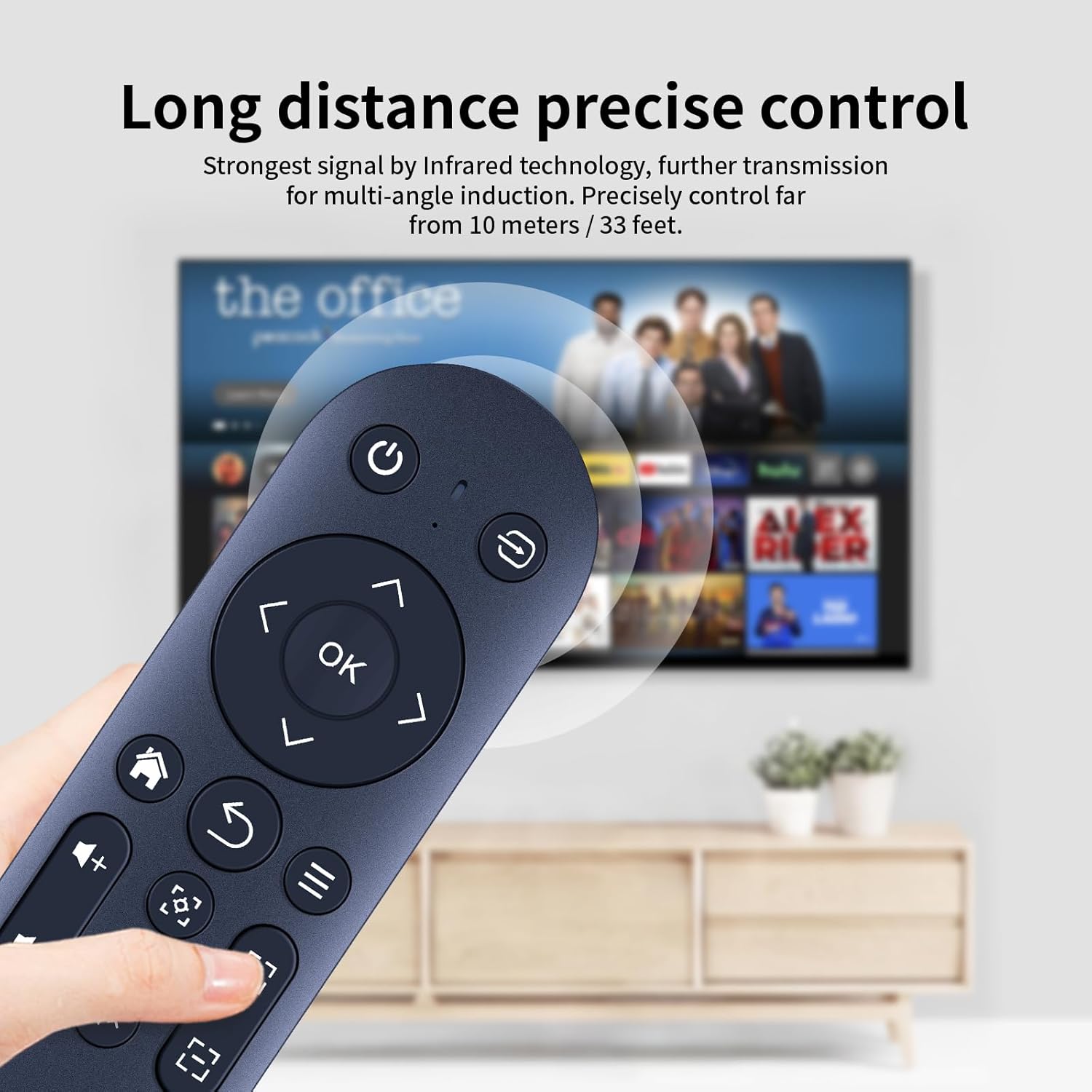 Thumbnail 5 de TCNOUMT Replacement Remote Control for VOPLLS Smart Projector VP-1