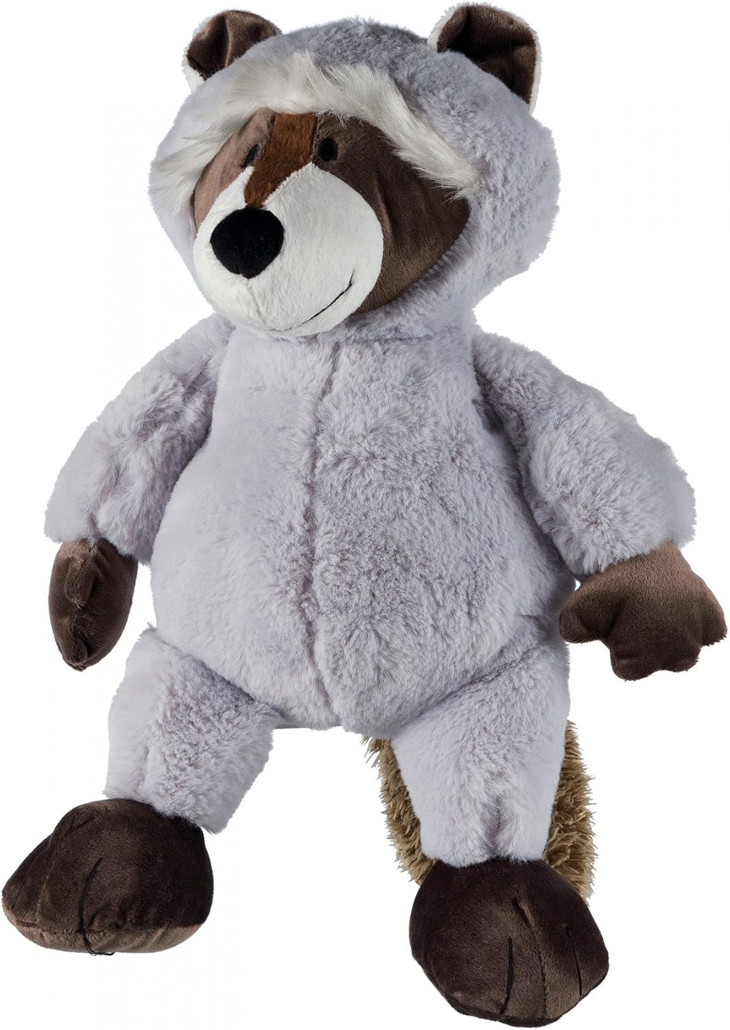 Detalle de TRIXIE Soft Plush Raccoon Dog Toy - 54cm, Squeaky for Playful Dogs