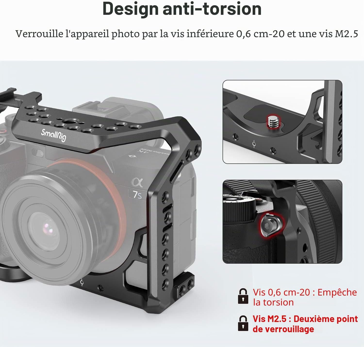 Thumbnail 3 de SMALLRIG A1 Cage 2999 Sony A1/A7SIII