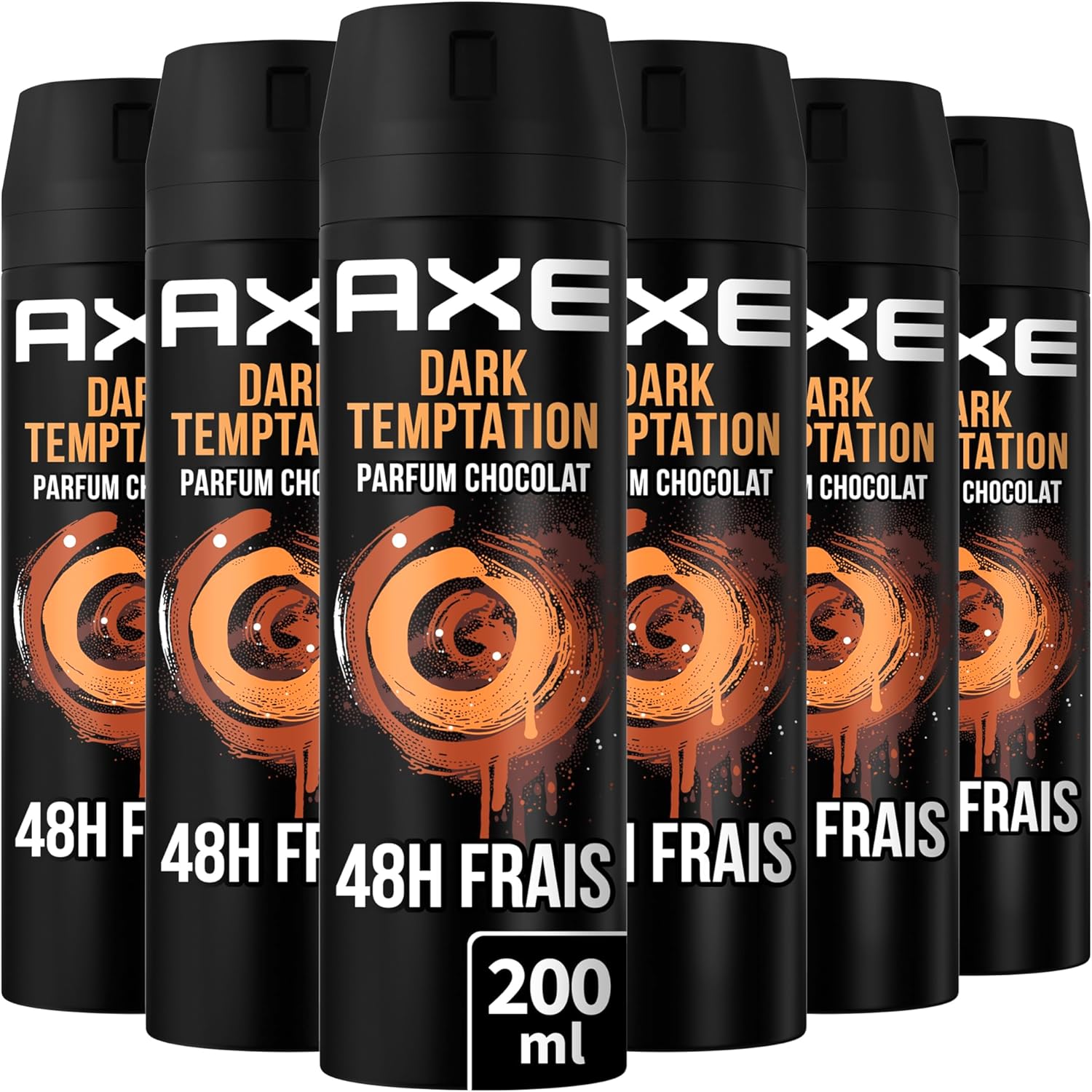 Detalle de AXE Suprême Déodorant Compressé Dark Temptation 48h – Lot 6x100 ml