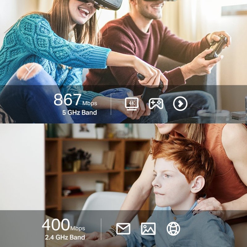 Thumbnail 1 de TP-Link Archer T3U Nano adaptador USB Wi‑Fi AC1300 1.267 Mb/s 📡