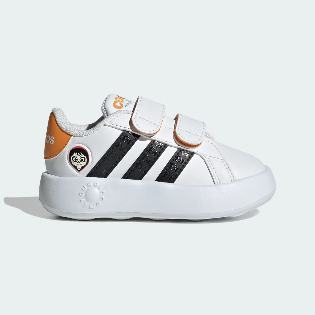 Detalle de Zapatilla adidas Disney Coco Grand Court Kids – Blanco