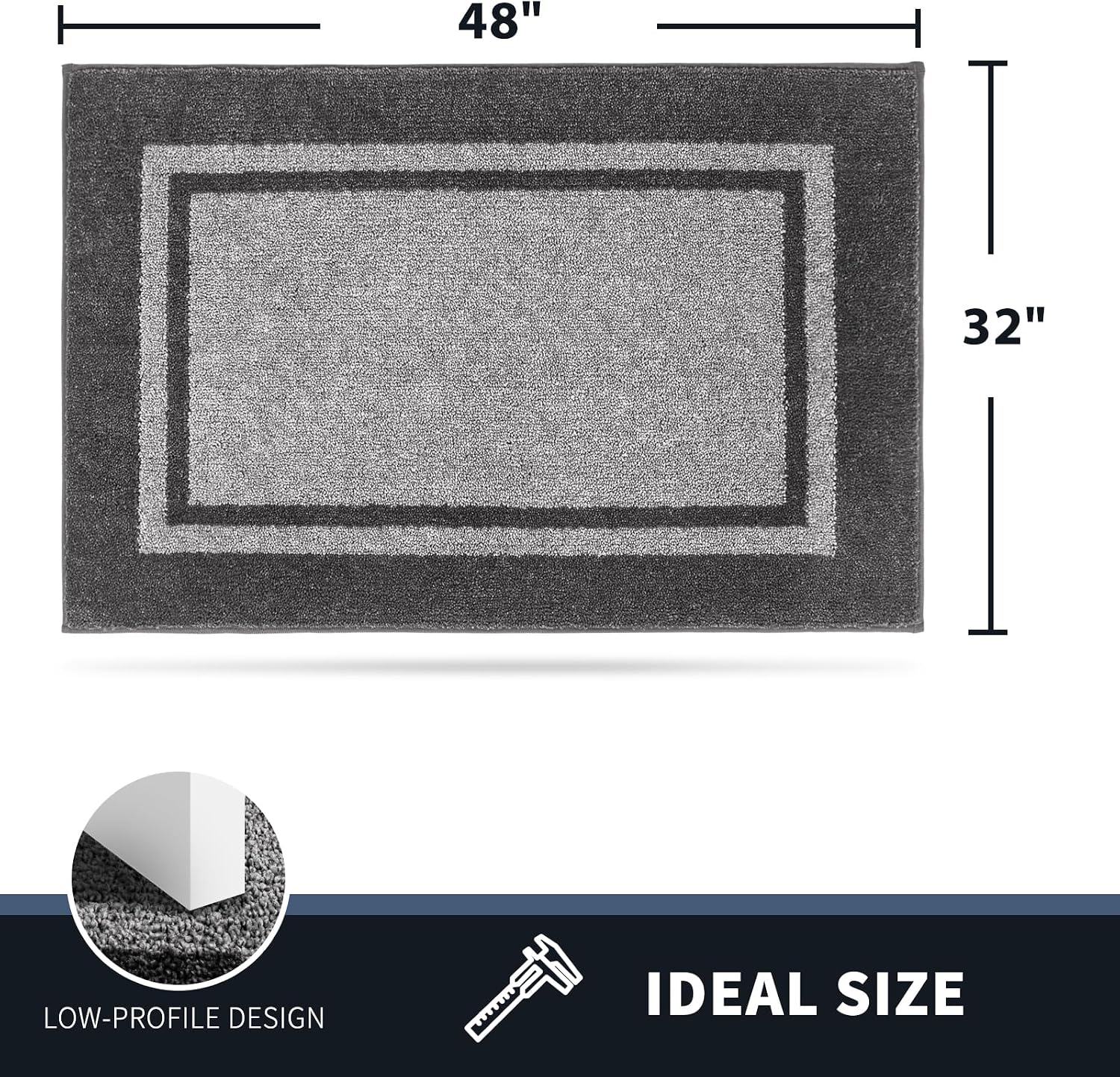 Detalle 2 de PURRUGS Dirt Trapping Door Mat 32" x 48" ๐