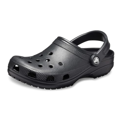 Detalle de Crocs Unisex Classic Clogs in Black (UK 4 Men / UK 5 Women)