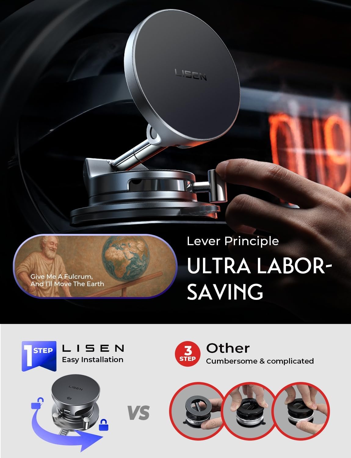 Thumbnail 2 de Lisen 15W MagSafe Car Charger