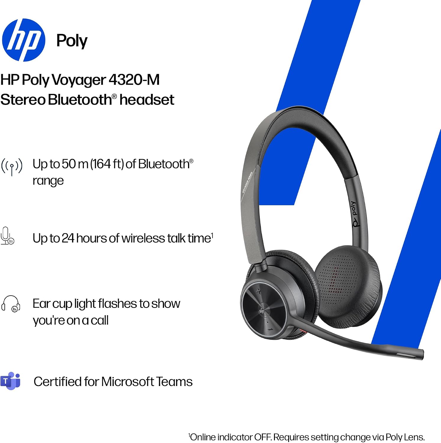 Detalle 2 de Poly wireless headset 4320