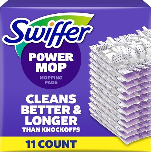 Detalle de Swiffer PowerMop Multi-Surface Mopping Pad Refills (11 Count) for Floor Cleaning