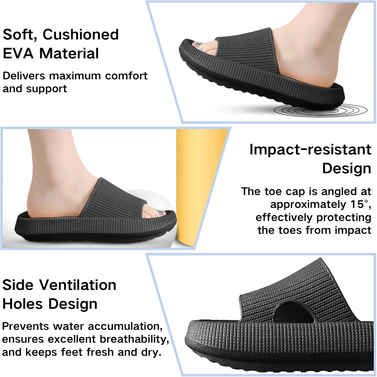 Thumbnail 4 de BAGHUY Cloud Sliders: Versatile EVA Slippers for Everyday Comfort (Women & Men)