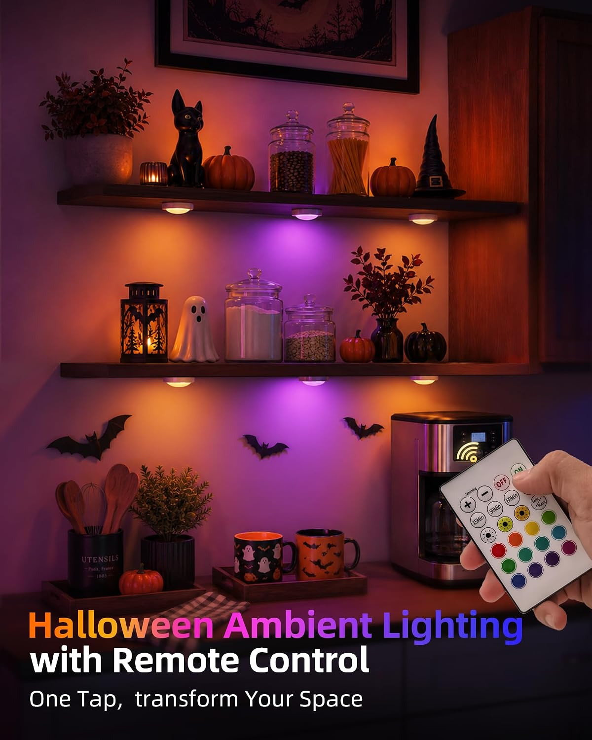 Detalle 2 de EZVALO Under Cabinet Lights 6-Pack