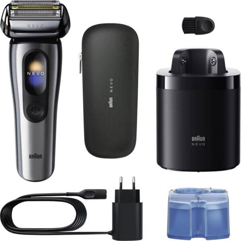Thumbnail 1 de Braun 917667, afeitadora facial inalámbrica de 5 láminas, seca y mojada