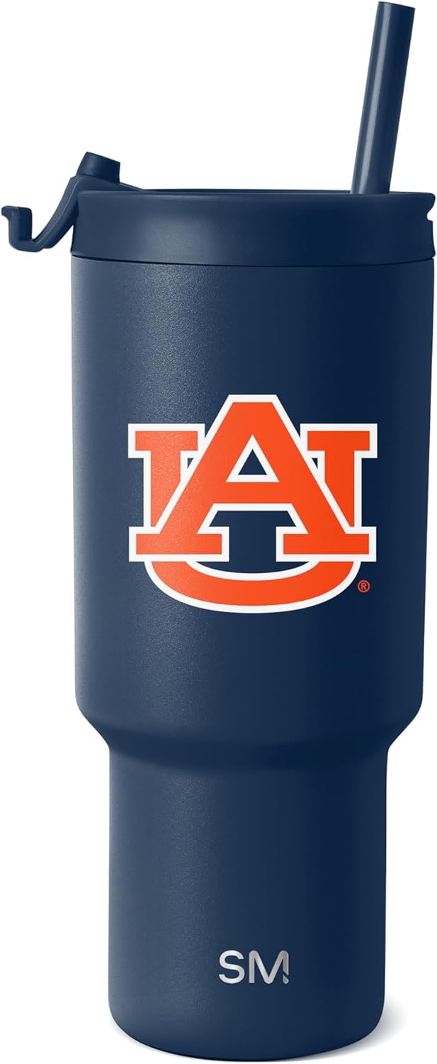 Thumbnail 4 de Simple Modern 30oz Tumbler with Flip Lid & Straws (Ole Miss Licensed) – Trek Collection
