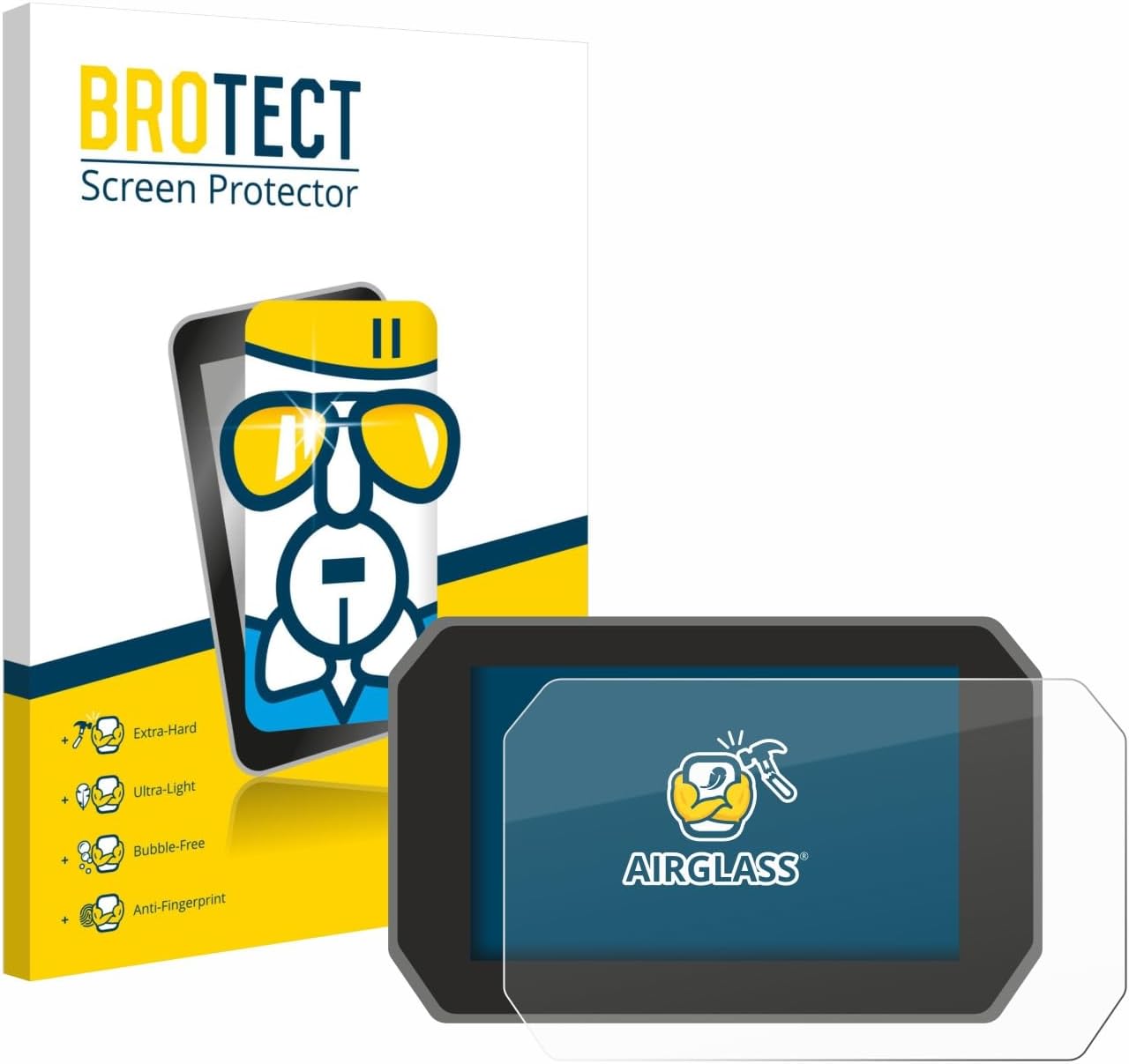 Detalle de brotect Tracer 9 GT+ 2025 Protection écran 🏍