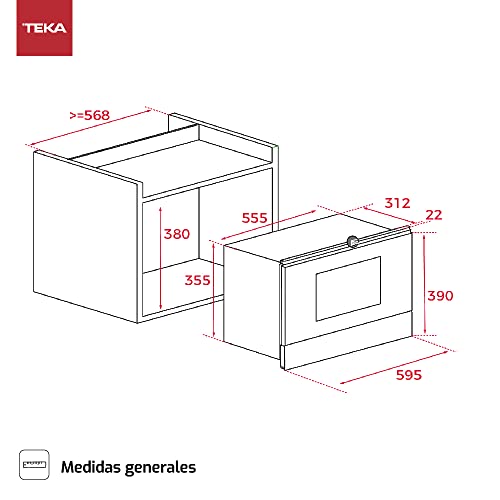 Thumbnail 7 de Teka ML 8220 BIS L microondas integrado 20 L