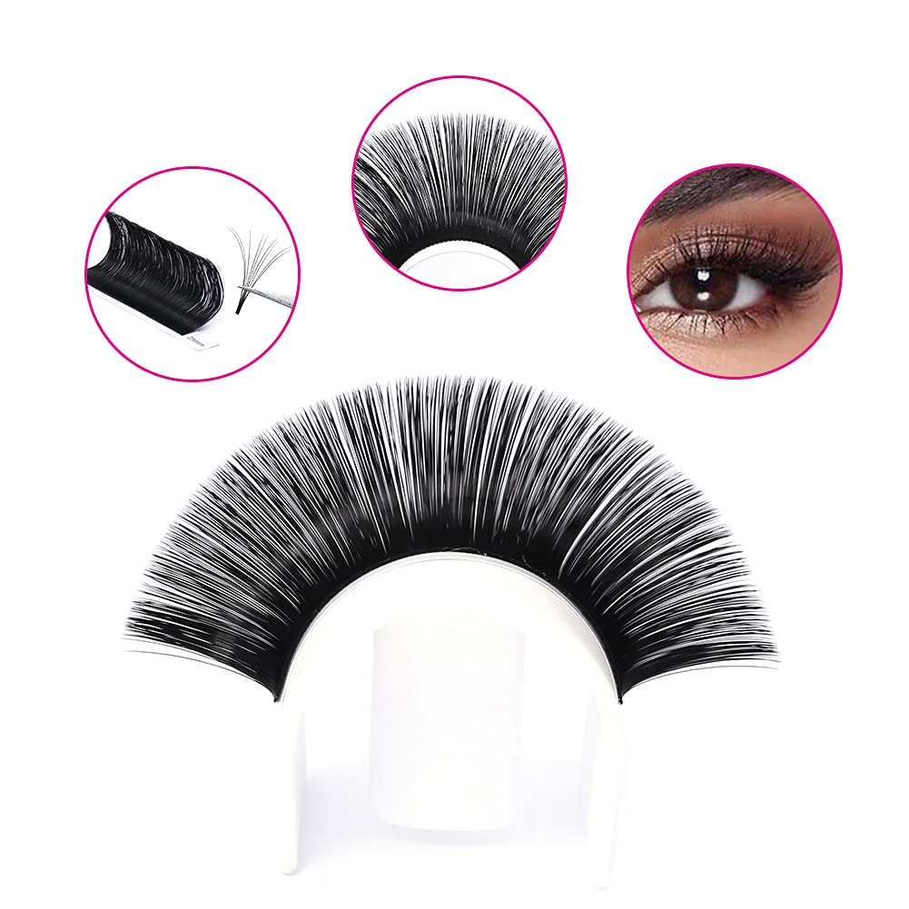 Detalle 2 de FADLASH Easy Fan Volumenwimpern 0,03 C 9-17 mm