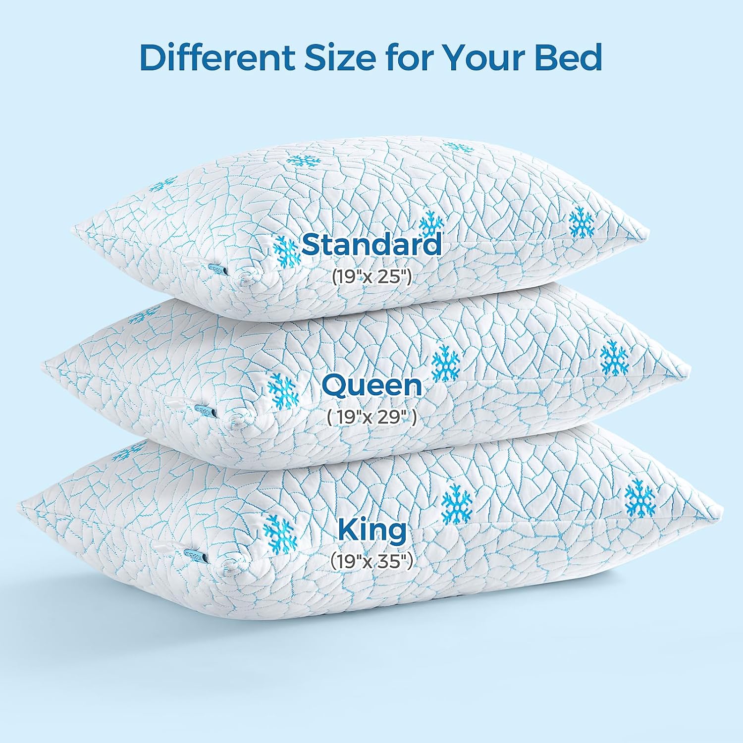 Thumbnail 5 de COSYTREE memory foam pillow set, two-pack