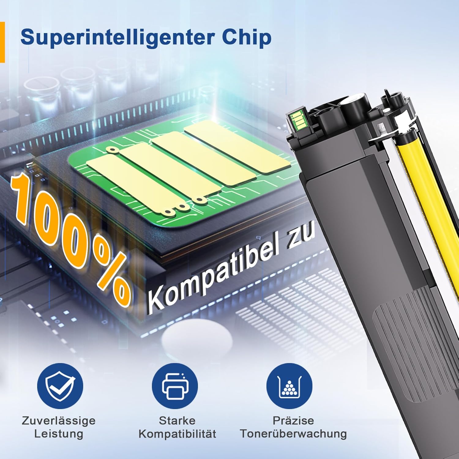 Thumbnail 2 de TN248XL Toner kompatibel für Brother (u. a. MFC-L3760CDW, DCP-L3560CDW, HL-L3240CDW) von Palmtree