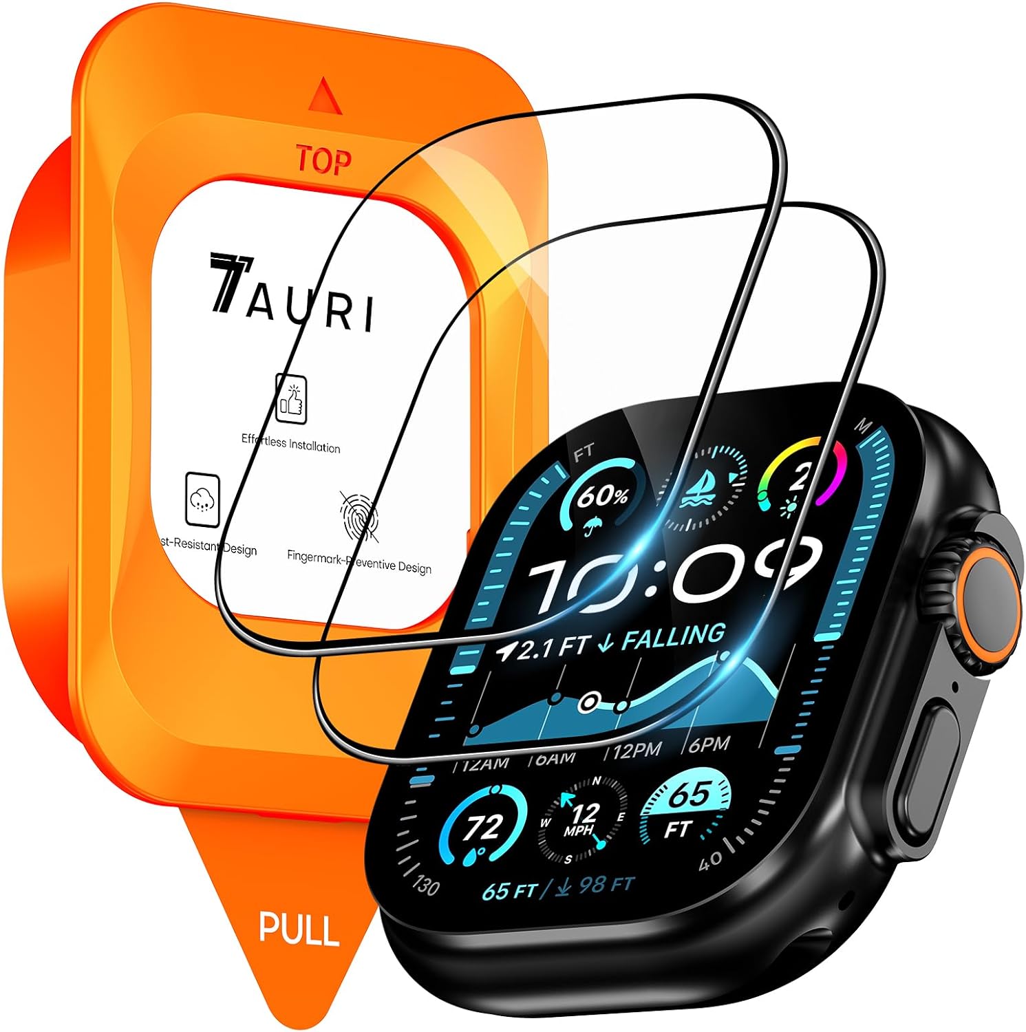 Detalle de TAURI 2 Pack screen protector 49mm