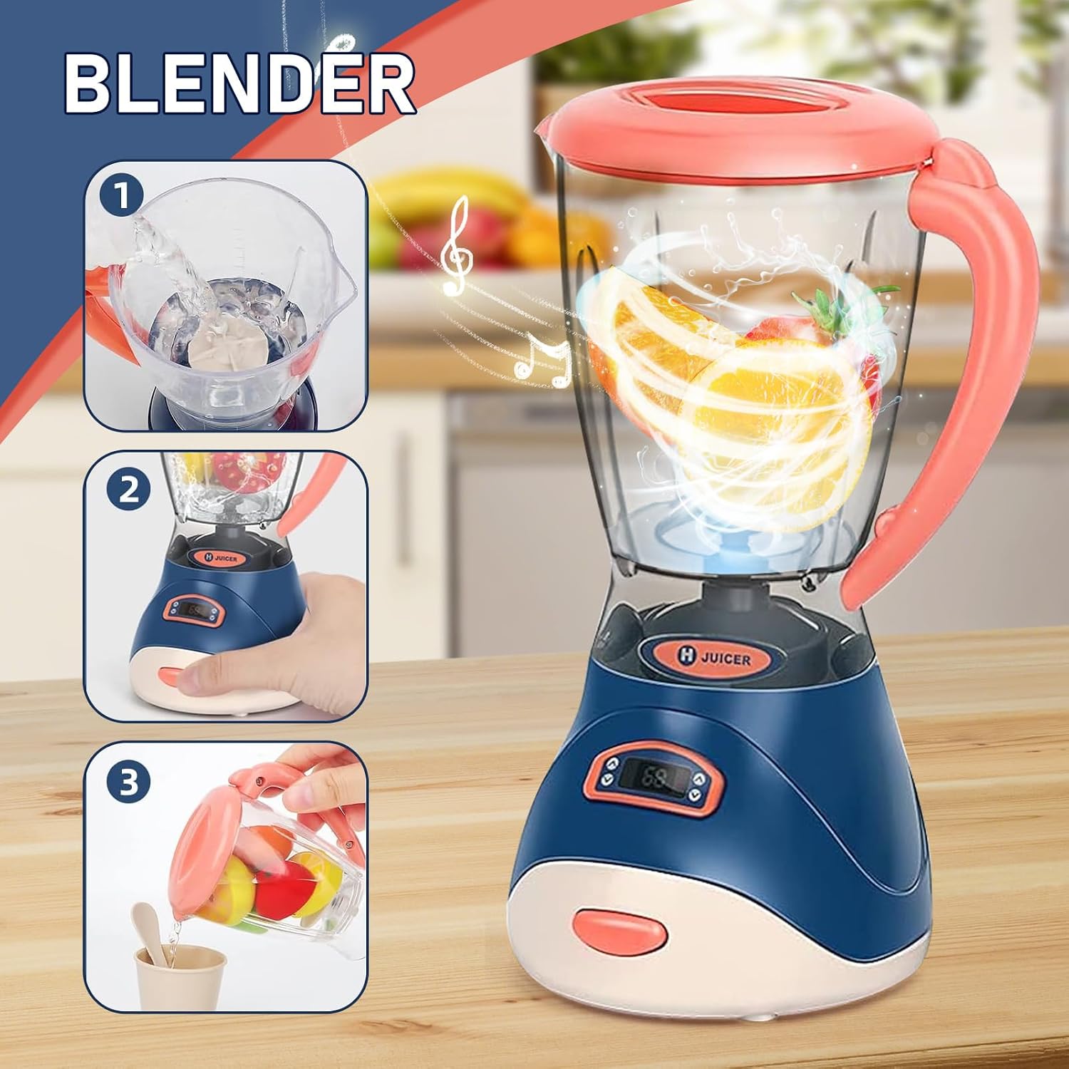 Thumbnail 6 de Spielküche Kinder Spielzeug ab 3 Jahre Kaffeemaschine