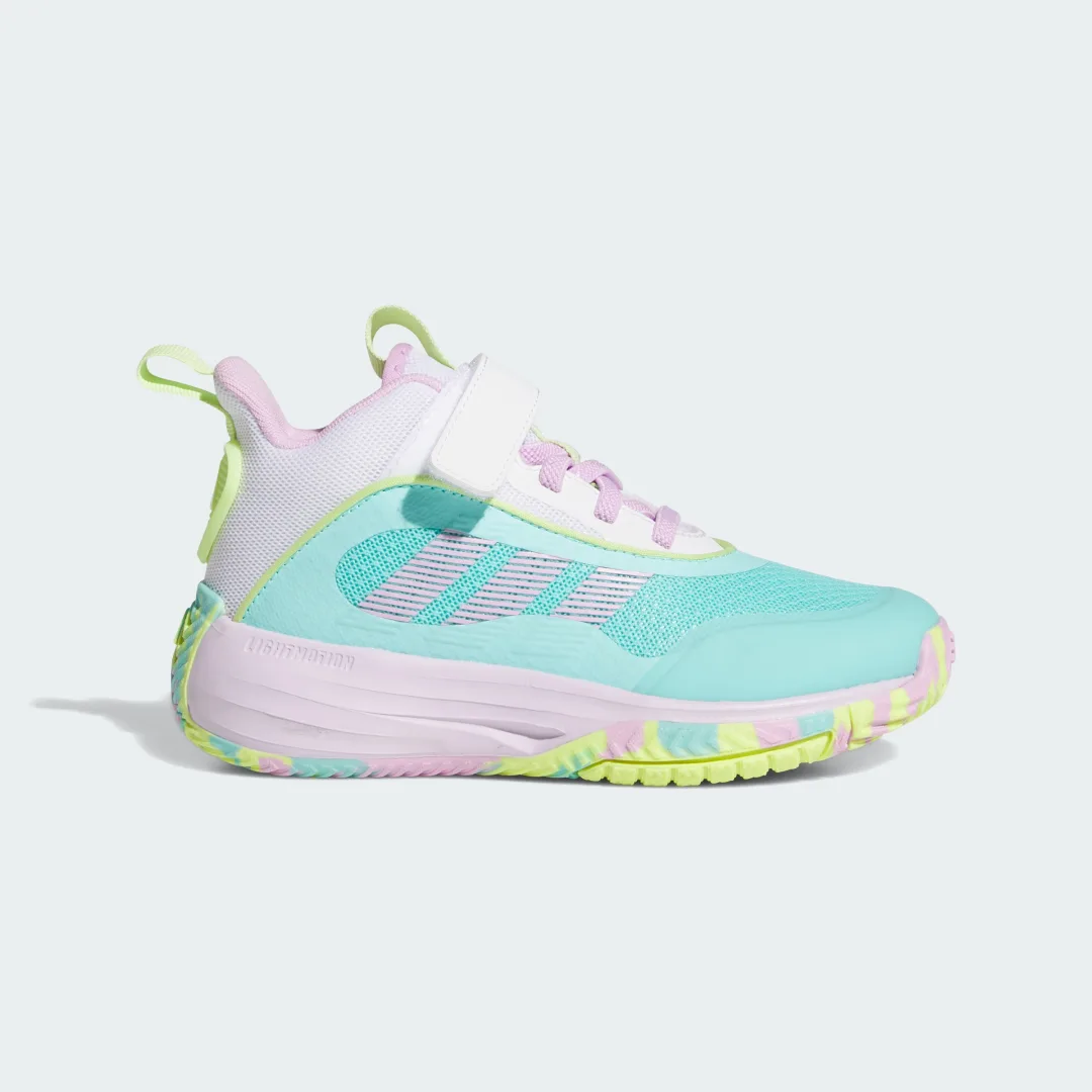 Detalle de Zapatilla Ownthegame 3.0 de Adidas en Turquesa