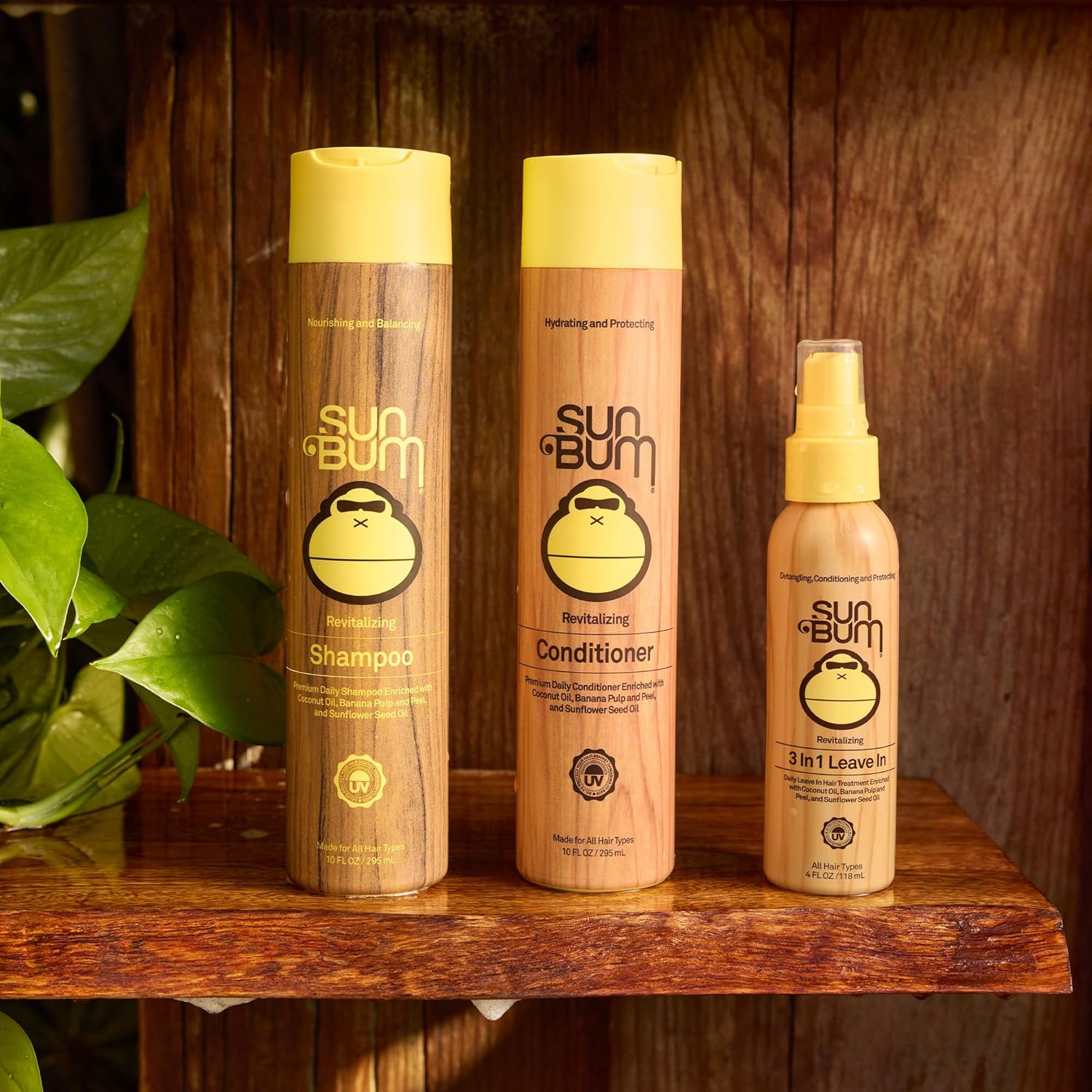 Thumbnail 6 de Sun Bum Revitalizing 3 in 1 Leave In Conditioner (Anti-Frizz Detangler) — Coconut Oil & Banana, Color Friendly, 4 oz