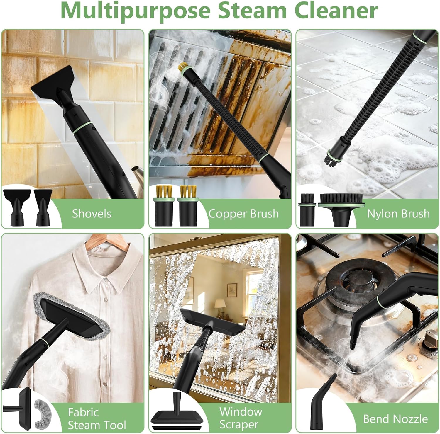Thumbnail 6 de Steam Cleaner Portable 1.25L Handheld 🧹