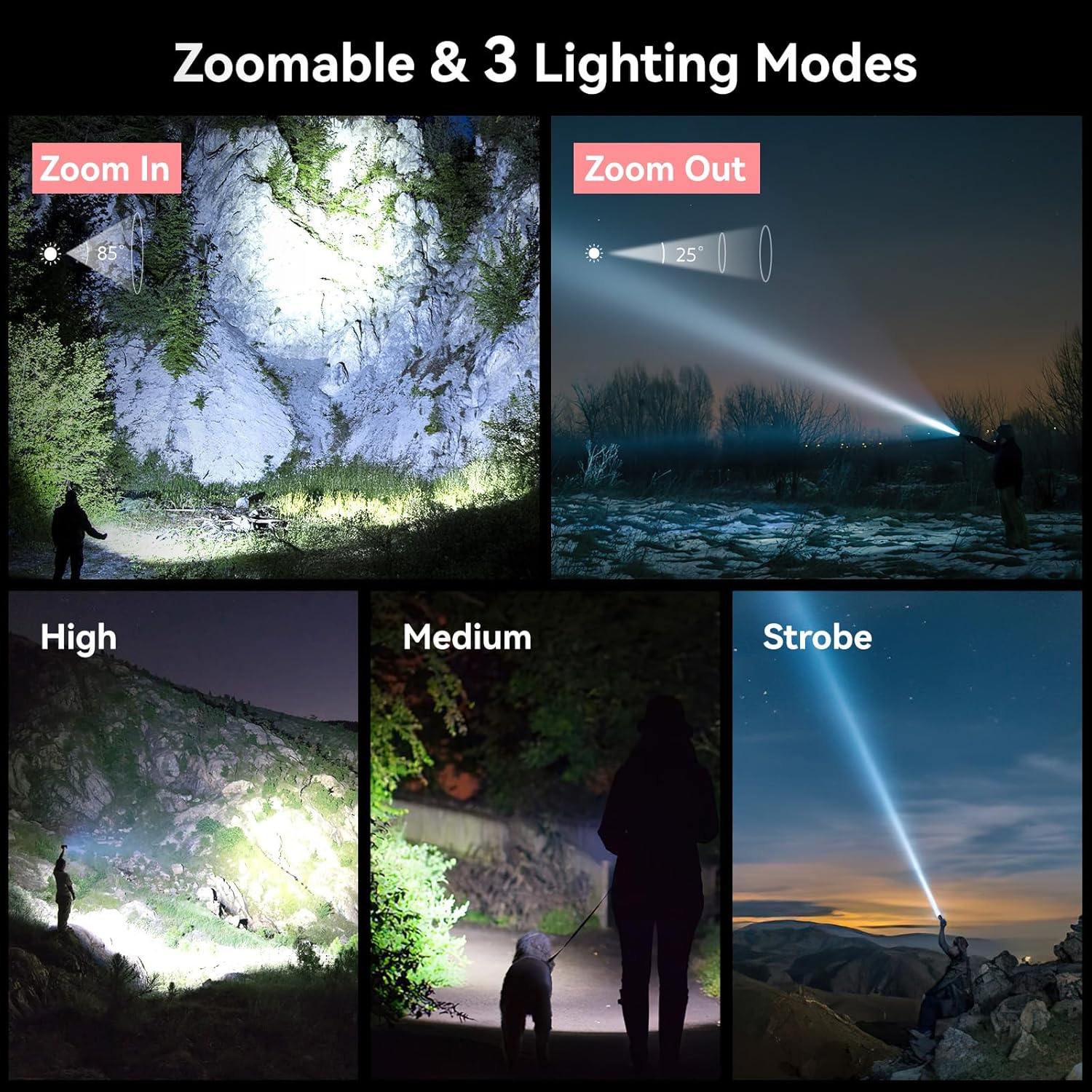 Thumbnail 3 de GEARLITE LED Torch Rechargeable 3500LM