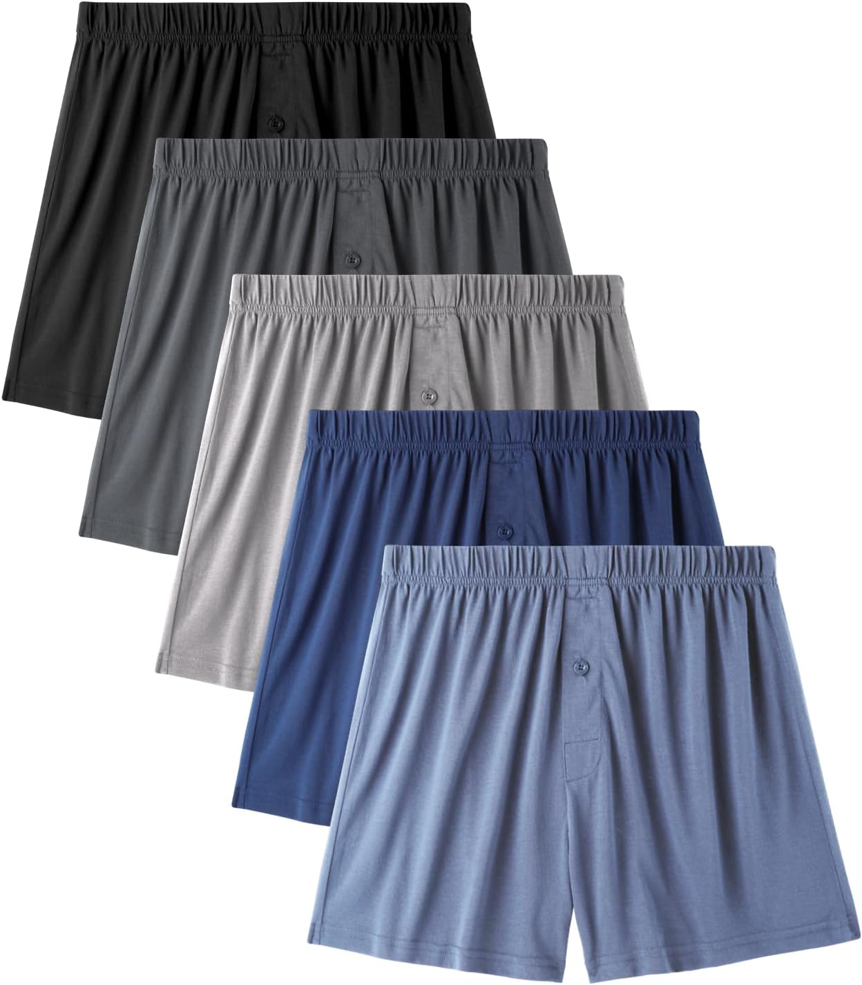 Detalle 2 de BAMBOO COOL Mens Boxers 3-Pack boxer shorts 🩲